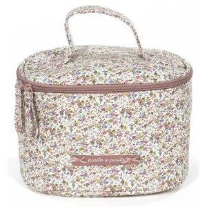 Pasito A Pasito 73969 Neceser De Paseo Flores Color Rosa Botánica